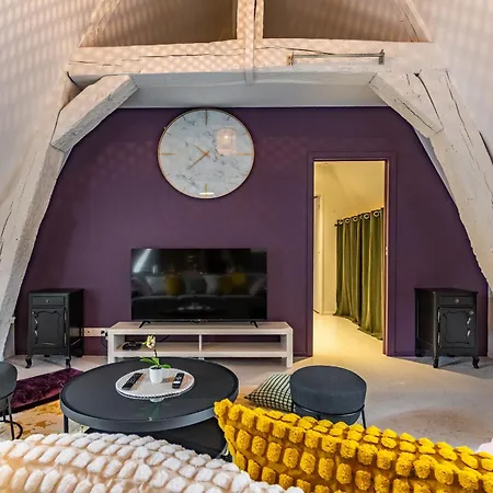 アパート Cosy 6 Personnes - Parking Gratuit - Centre Historique ディジョン