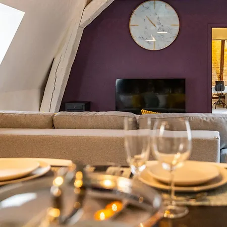 アパート Cosy 6 Personnes - Parking Gratuit - Centre Historique *